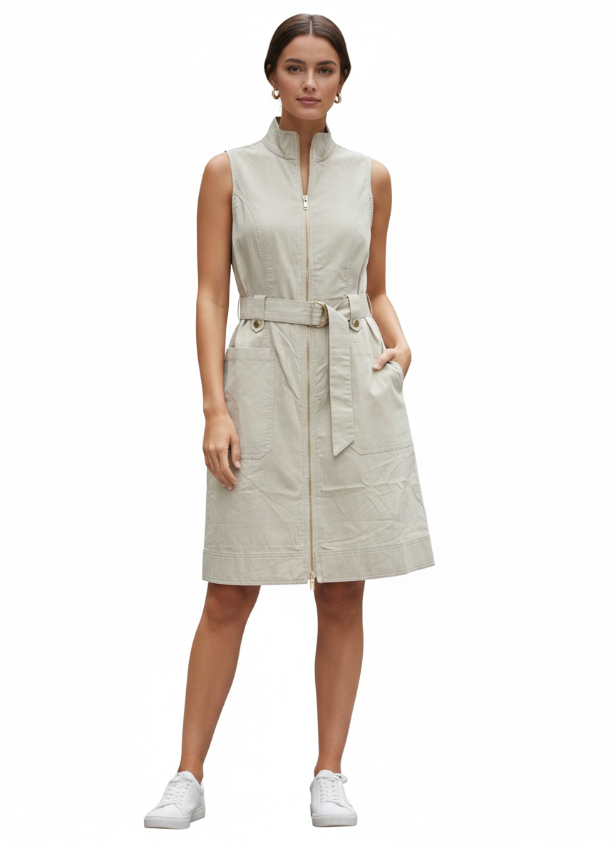 Utility Dress Khaki