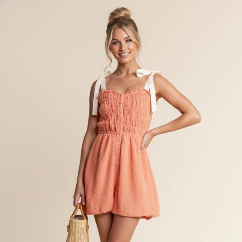 Bubble Shorts Romper
