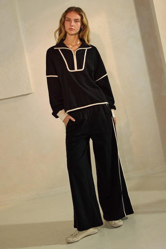 French Terry Pull On Pants
