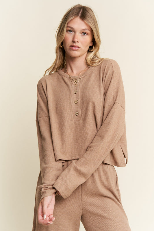 Soft Knit Long Sleeve Top