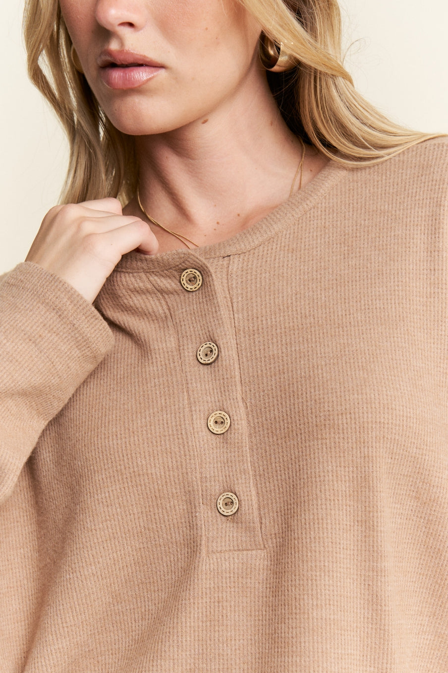 Soft Knit Long Sleeve Top