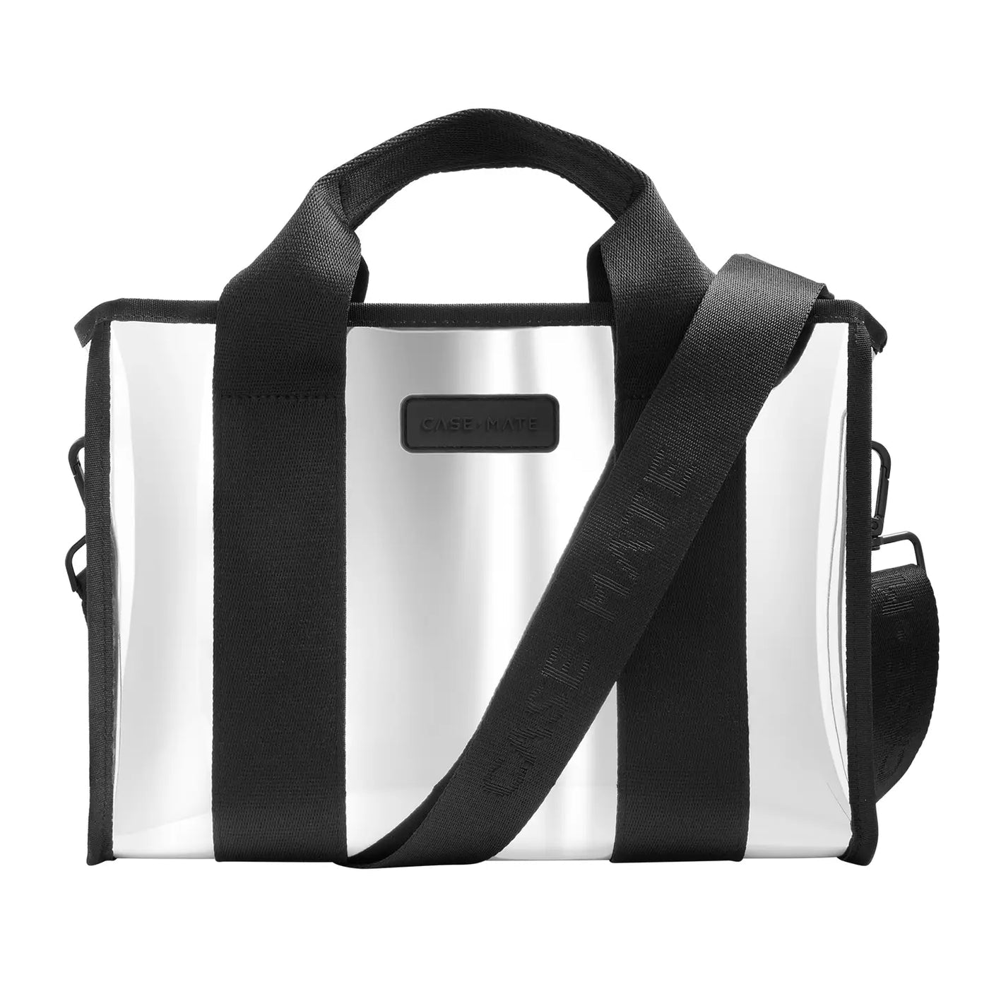 Case Mate Mini Jelly Tote • Silver Chrome