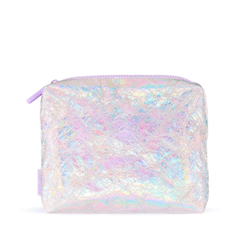 Case Mate Crinkle Makeup Bag • Iridescent