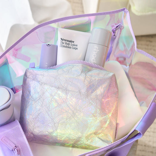 Case Mate Crinkle Makeup Bag • Iridescent