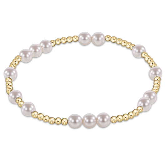 Hope Unwritten Pearl 5mm Bracelet | enewton