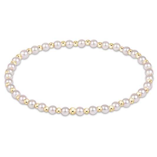 Grateful Pearl 3mm Bracelet | enewton