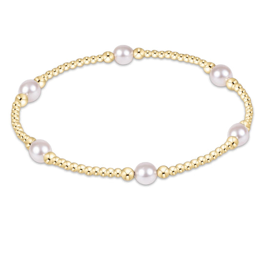 Purpose Pearl 5mm Bracelet | enewton