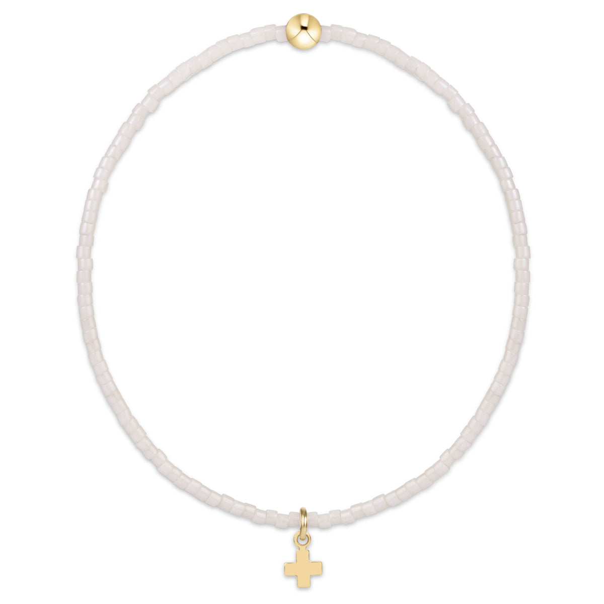 Hope Classic Milkshake Bracelet with cross charm| enewton