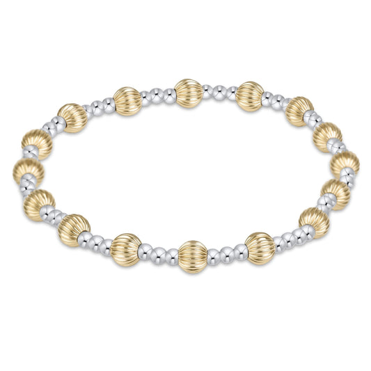 EXTENDS Dignity Sincerity Mixed Metal 5mm Bracelet | enewton