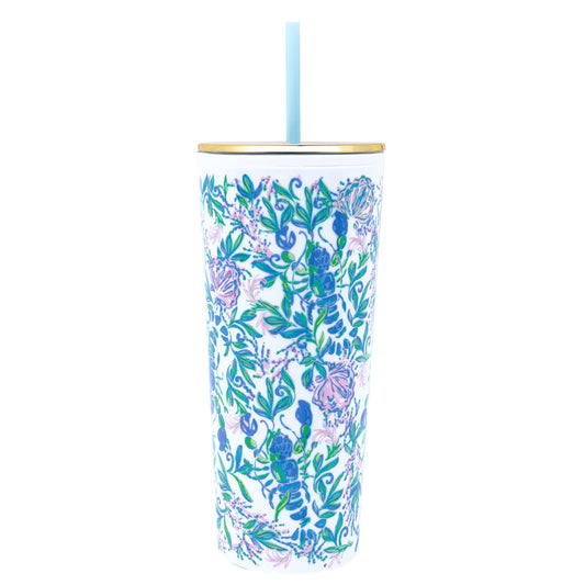 Tumbler with Straw | Lilly Pulitzer